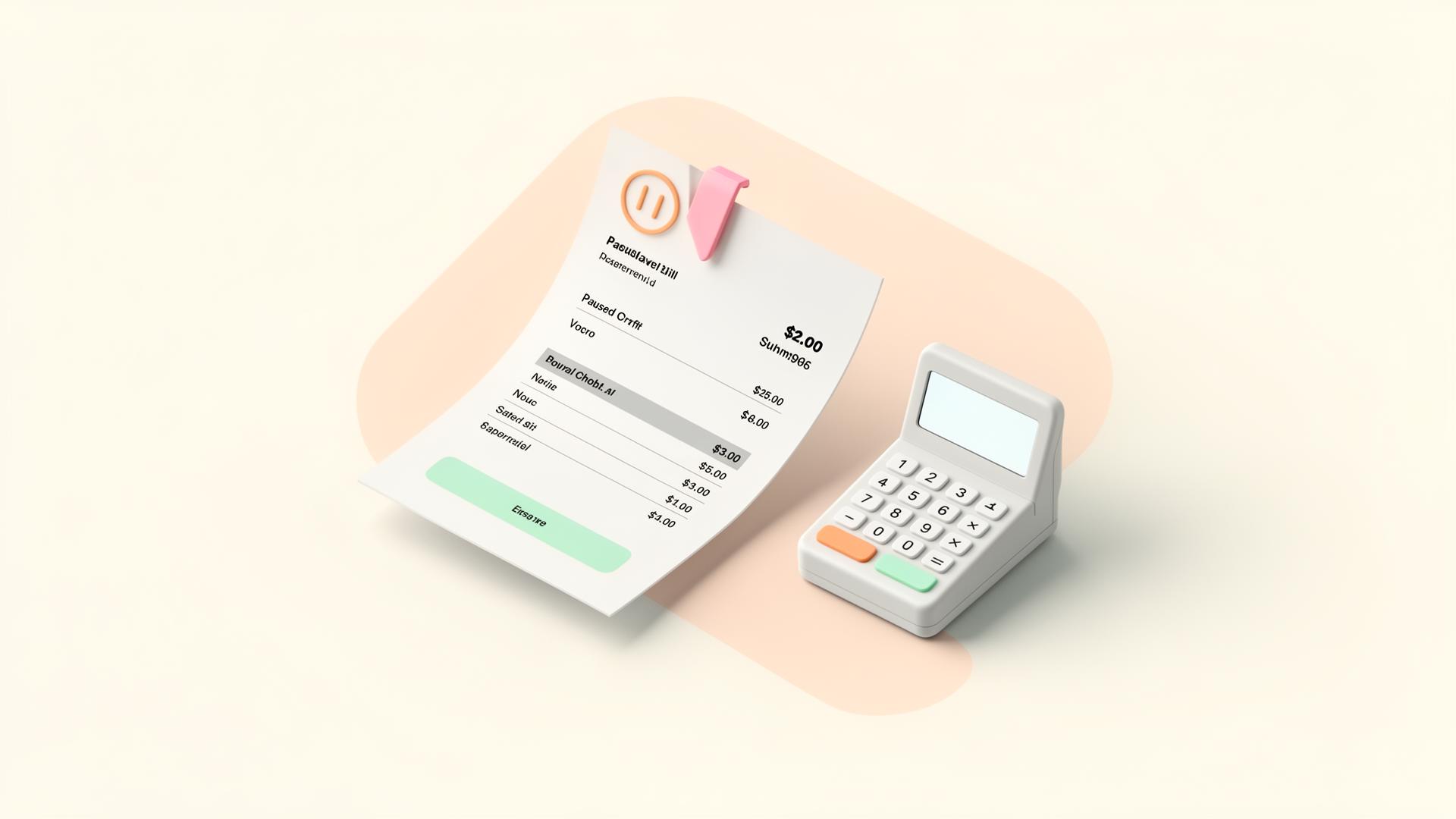 Bill Parking — Pause, save and resume any sale.